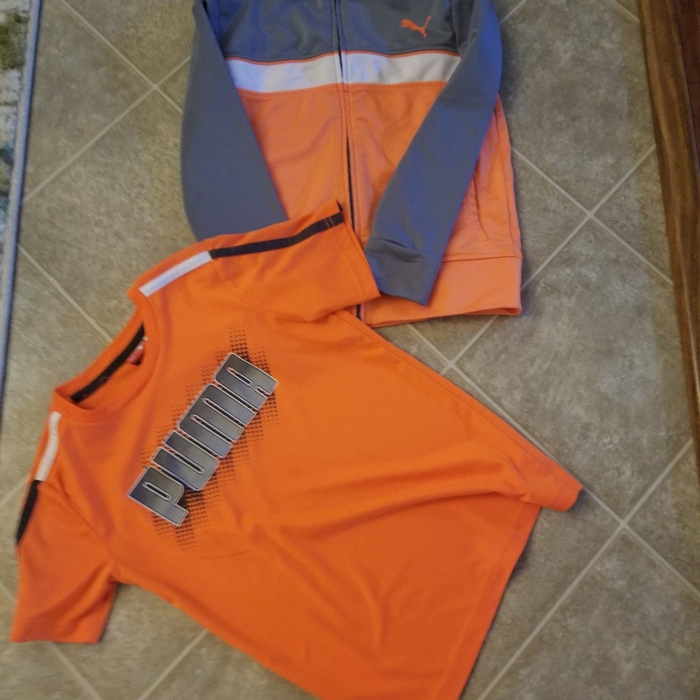 Puma Sweater and tshirt size7 - Picture 1 of 3